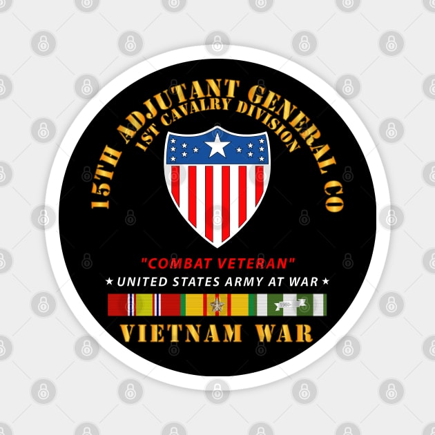 15th Adjutant General Company, 1st Cavalry Division, Vietnam Veteran Magnet by twix123844